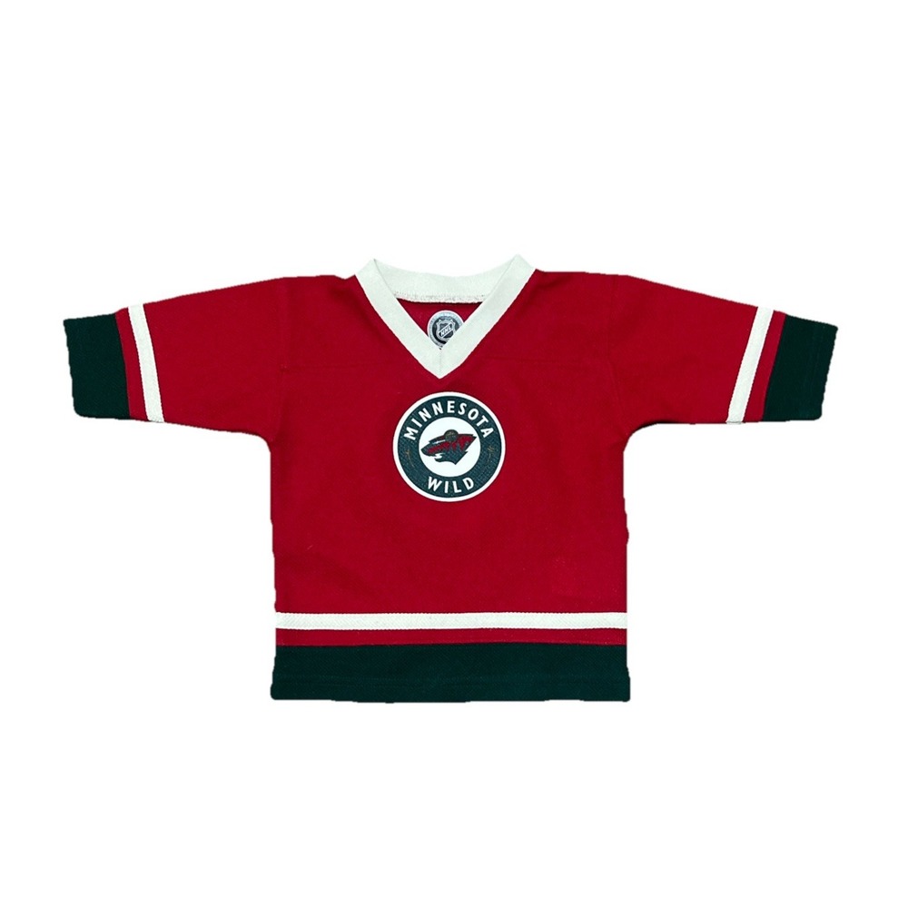 NHL Minnesota Wild Jersey 18M Unisex Toddler Hockey Parise #11 St. Paul Baby